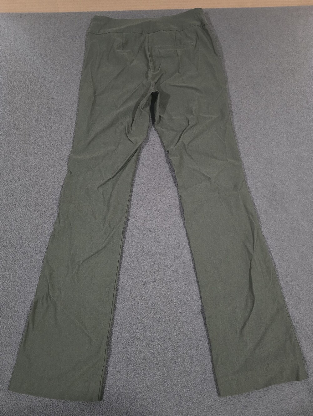 Tribal Pullover Green Stretch Career Comfy MidRise Womens Pants Size 6